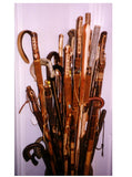 Custom handcrafted 'JED' NatureCanes & Walking Sticks; hiking and walking sticks