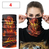 Fashion Men Women Head Face Neck Sunshade Collar Gaiter Tube Bandana Scarf  Sports Headwear Scarf Dustproof Outdoor Fishing