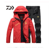 Fishing Suit Men Spring Autumn Thin Fishing Clothing Hooded Sports Hiking Fishing Jacket Outdoor Clothes Fishing Wear