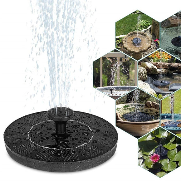 New Solar Power Water Fountain Pump Solar Fontein Bird Fountain Water Floating Fountain Pond Garden Patio Decor Lawn Decoration