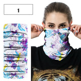 Fashion Men Women Head Face Neck Sunshade Collar Gaiter Tube Bandana Scarf  Sports Headwear Scarf Dustproof Outdoor Fishing