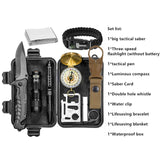 Outdoor Survival Kit Set,Camping Hiking Tactical Gear Emergency SOS First Aid Supplies Outdoor Travel Camping Survival Edc Kit