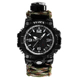 Outdoor Adventure Lighter Watch Men's Watch Waterproof Watch Outdoor Tactical Watch Tactical Watch Camping Mountaineering Watch